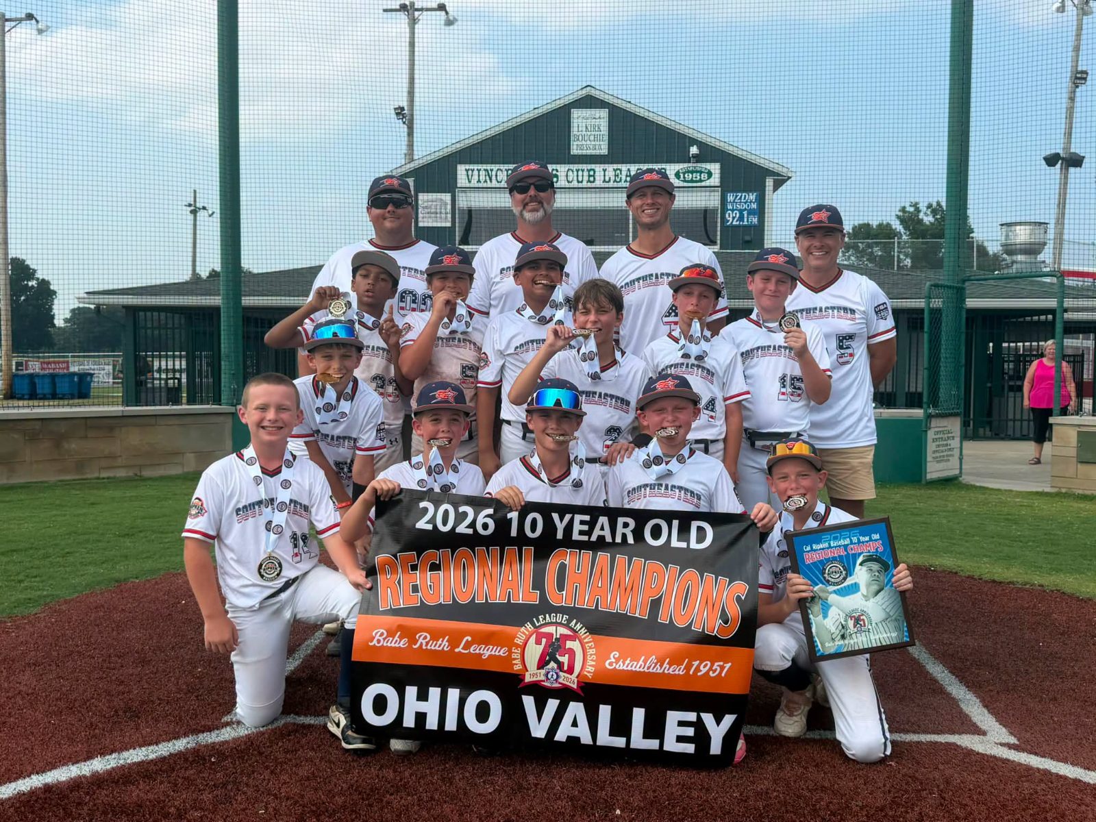 The Southeastern Crush 10U team